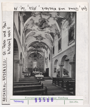 Vorschaubild Reichenau, Niederzell: St. Peter und Paul, Mittelschiff nach Osten 